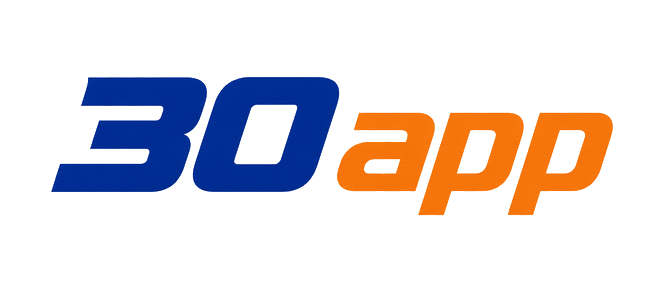30 app logo mark for Bangladesh gaming homepage
